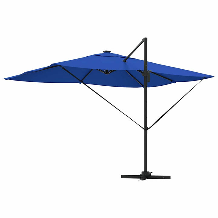Parasol 352 x 251 x 265 cm Polyester og Aluminium Azurblå