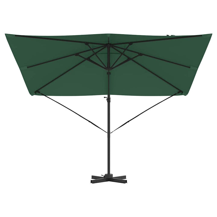 Roma Parasol Grøn 286 x 284 x 265 cm Aluminium og Polyester