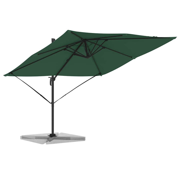 Roma Parasol Grøn 286 x 284 x 265 cm Aluminium og Polyester