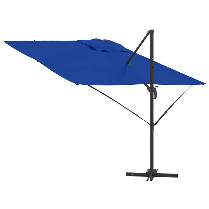 Roma Parasol Blå 286 x 284 x 265 cm Aluminium og Polyester