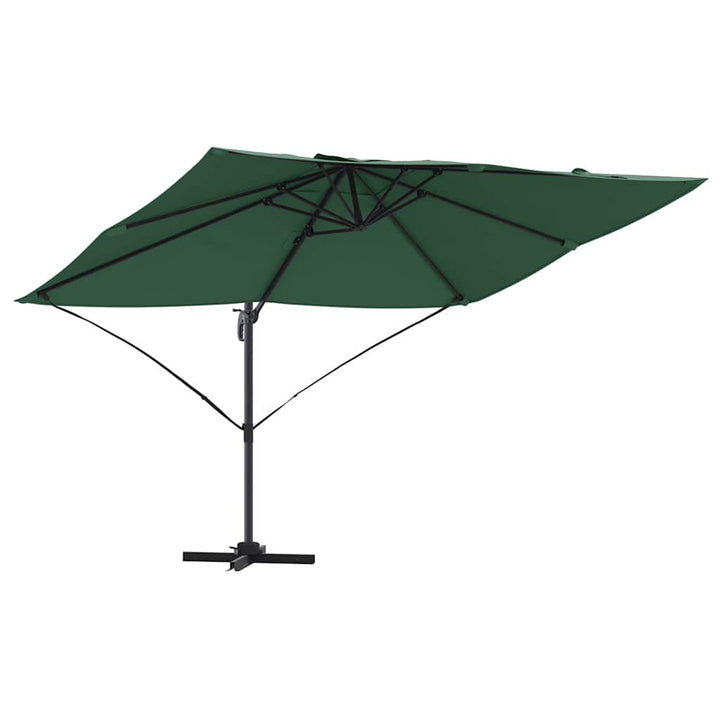 Parasol Grøn 351 x 250 x 260 cm Polyester og Aluminium