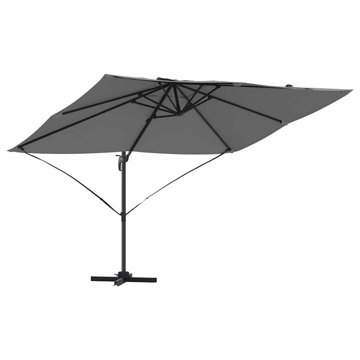 Parasol Antracit 351 x 250 x 260 cm Polyester og Aluminium