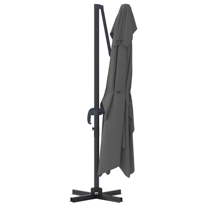 Parasol Antracit 351 x 250 x 260 cm Polyester og Aluminium