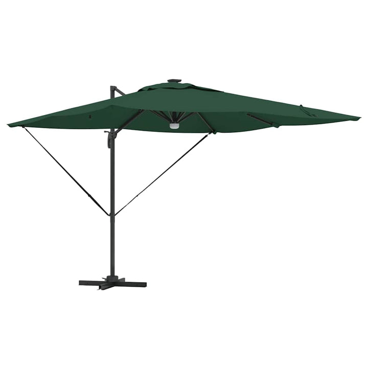 Roma Parasol Grøn 286 x 284 x 270 cm Aluminium og Polyester