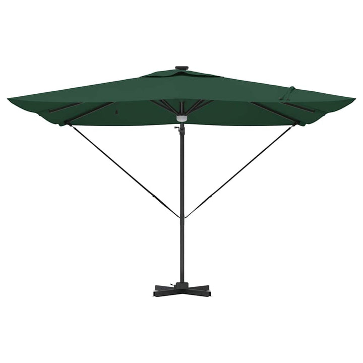 Roma Parasol Grøn 286 x 284 x 270 cm Aluminium og Polyester