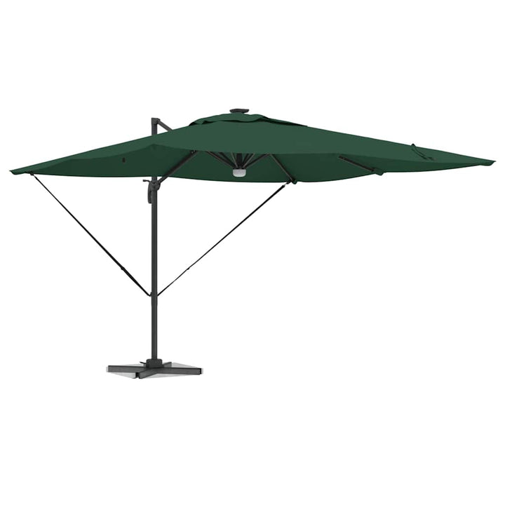 Roma Parasol Grøn 286 x 284 x 270 cm Aluminium og Polyester