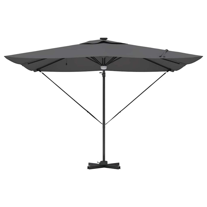 Roma Parasol Antracit 286 x 284 x 270 cm Aluminium og Polyester