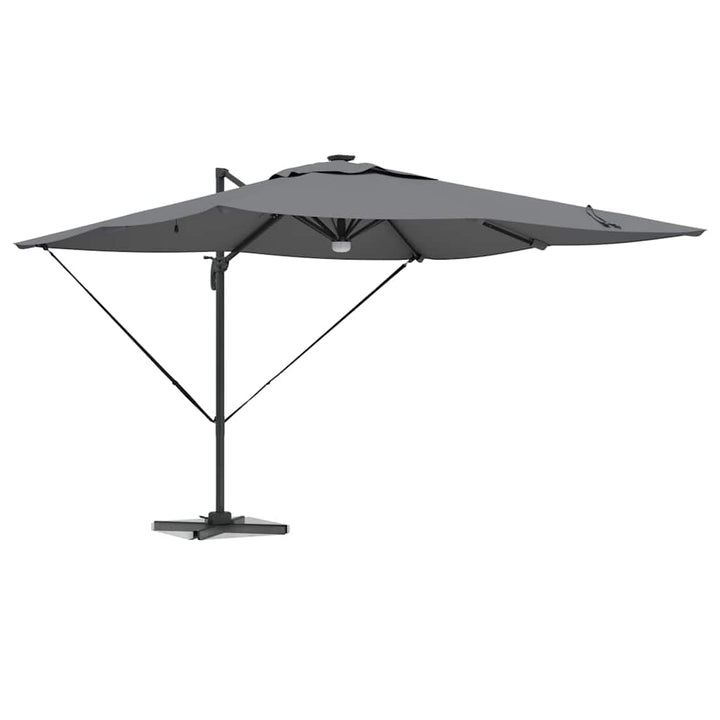 Roma Parasol Antracit 286 x 284 x 270 cm Aluminium og Polyester