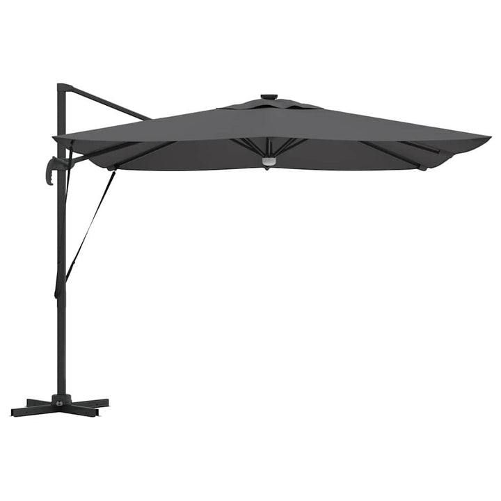 Roma Parasol Antracit 286 x 284 x 270 cm Aluminium og Polyester