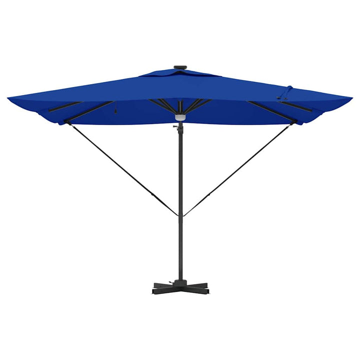 Roma Parasol Blå 286 x 284 x 270 cm Aluminium og Polyester