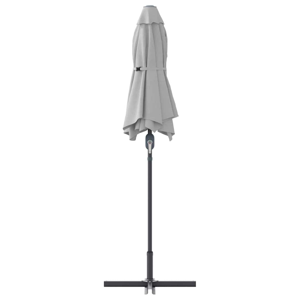 Havesol Sandfarvet 370 x 197 x 239 cm Polyester og Aluminium