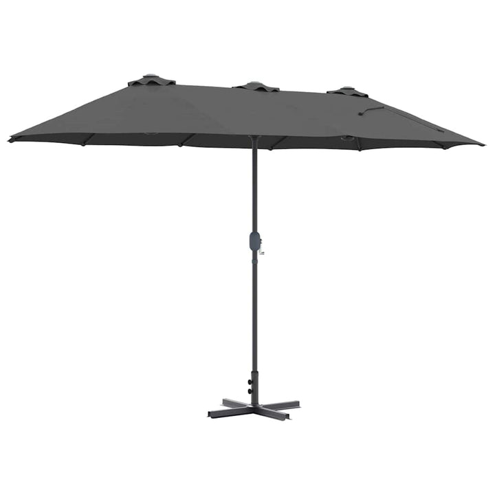 Havesol Antracit 370 x 197 x 239 cm Polyester og Aluminium