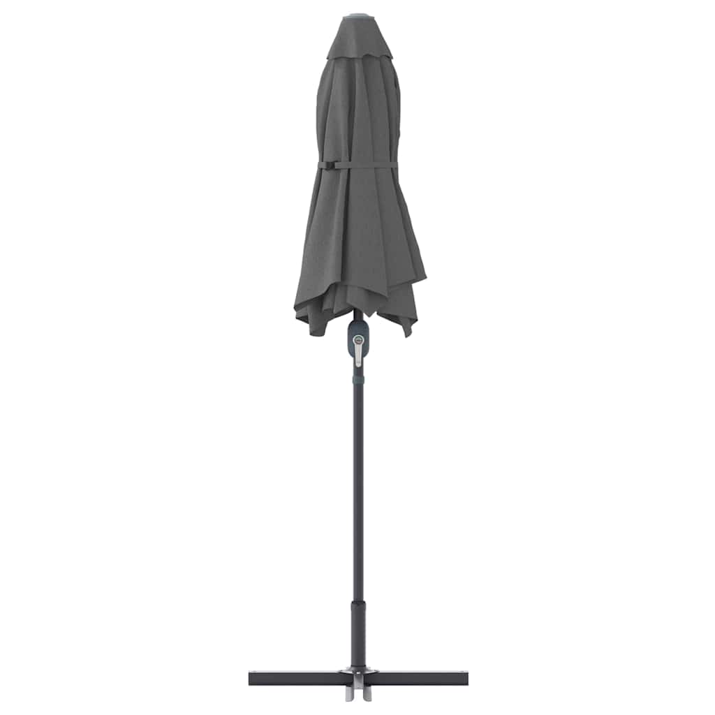 Havesol Antracit 370 x 197 x 239 cm Polyester og Aluminium