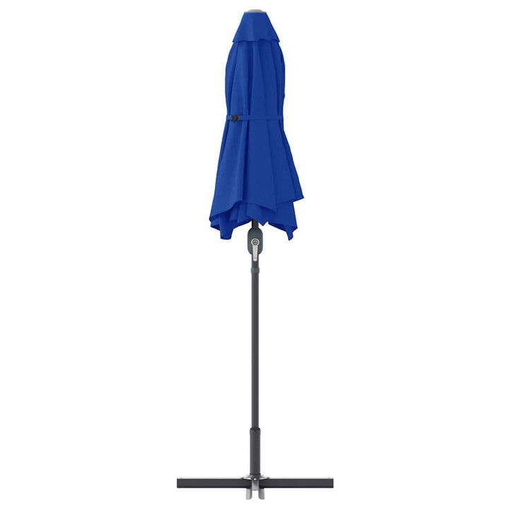 Havesol 370 x 197 x 239 cm Polyester og Aluminium Azurblå