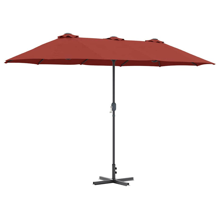 Havesol Terrakotta 370 x 197 x 239 cm Polyester og Aluminium