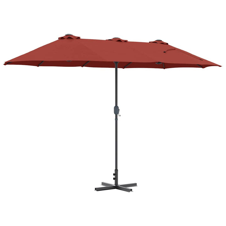 Havesol Terrakotta 370 x 197 x 239 cm Polyester og Aluminium
