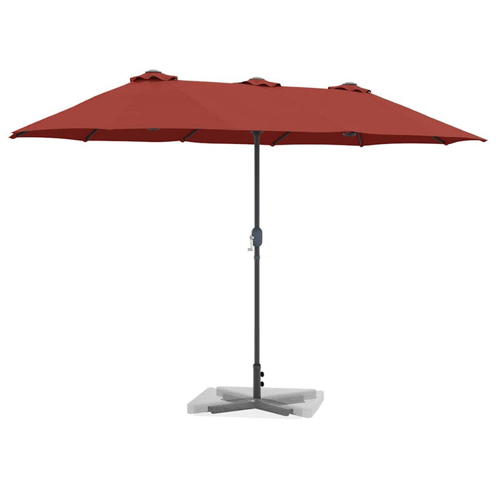 Havesol Terrakotta 370 x 197 x 239 cm Polyester og Aluminium