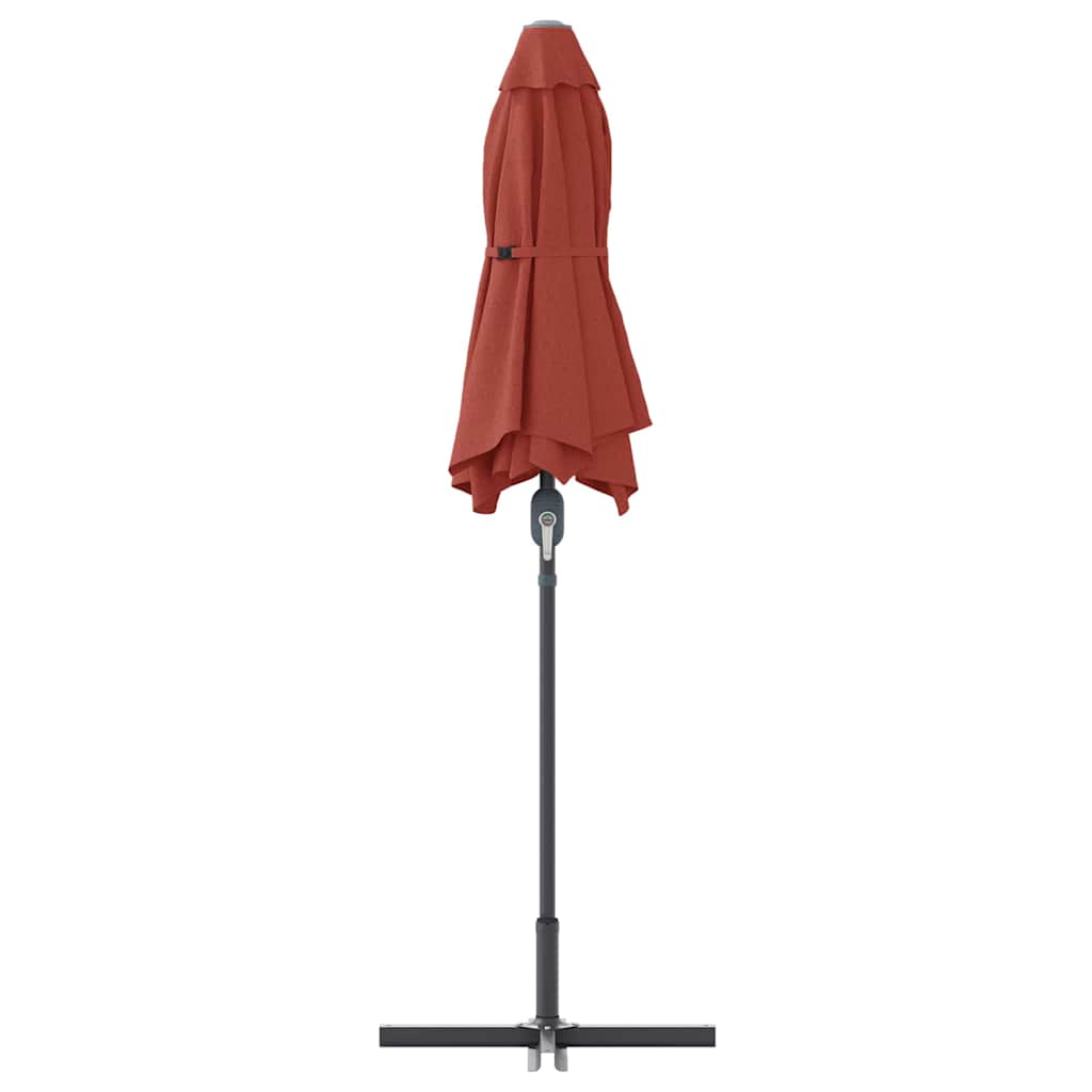 Havesol Terrakotta 370 x 197 x 239 cm Polyester og Aluminium