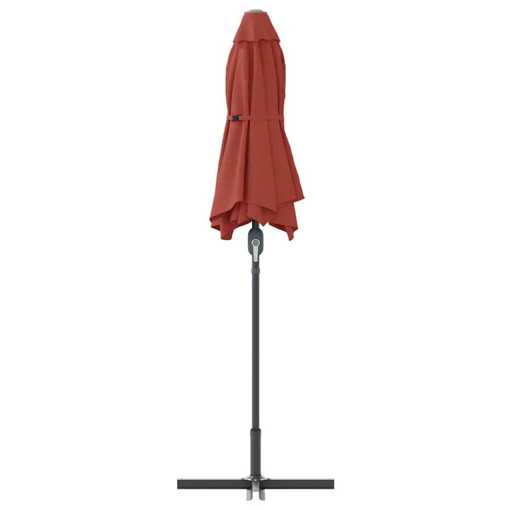 Havesol Terrakotta 370 x 197 x 239 cm Polyester og Aluminium