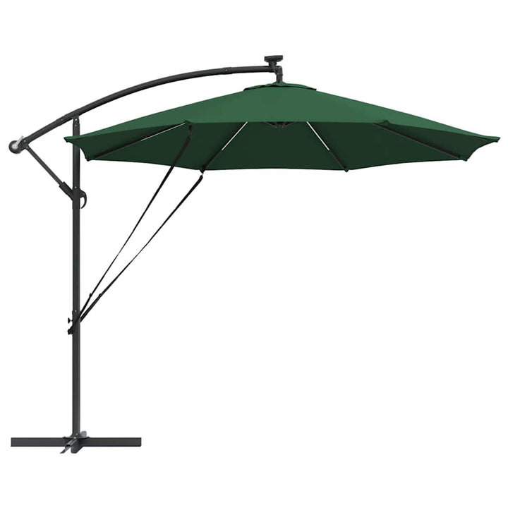 Parasol Grøn 294 x 294 x 248 cm Polyester og Aluminium