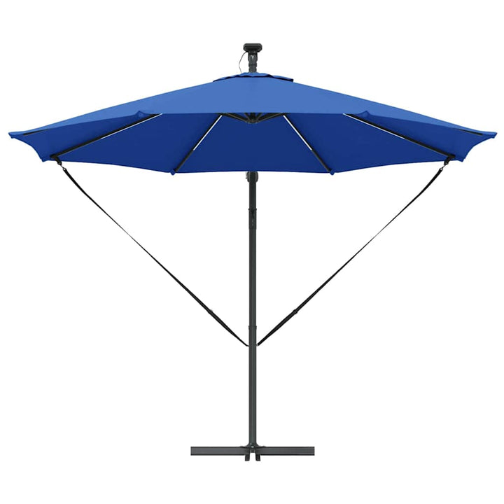 Parasol 294 x 294 x 248 cm Polyester og Aluminium Azurblå