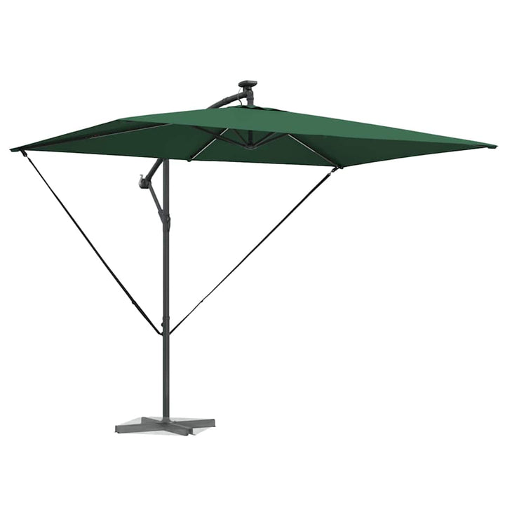 Parasol Grøn 294 x 200 x 270 cm Polyester og Aluminium