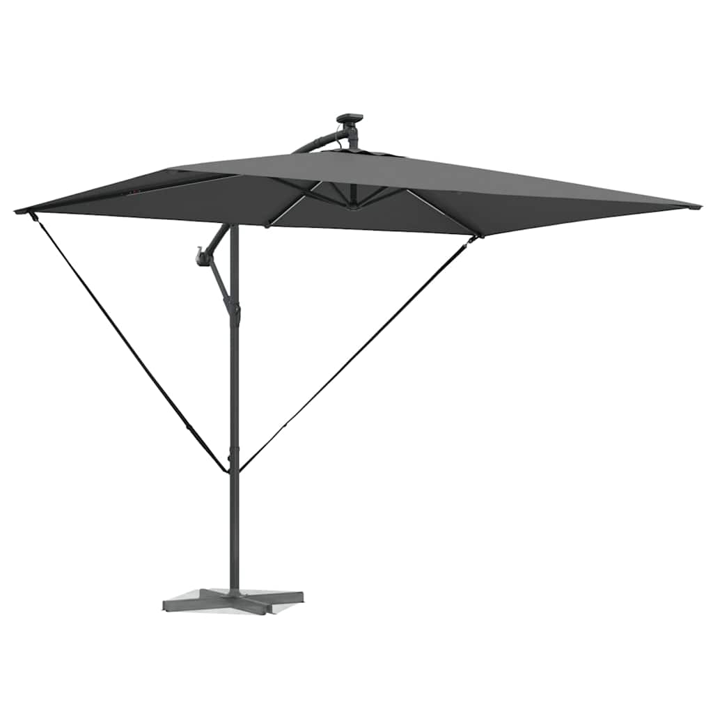 Parasol Antracit 294 x 200 x 270 cm Polyester og Aluminium