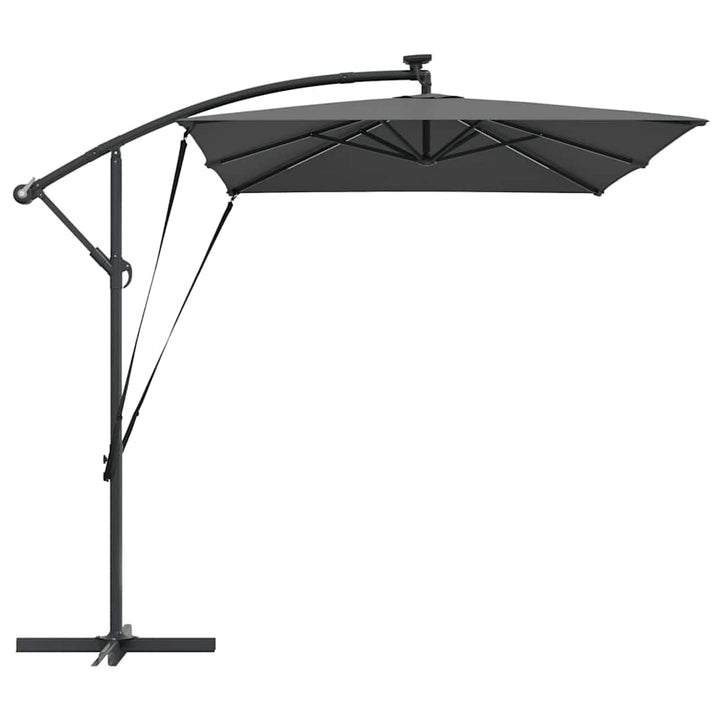 Parasol Antracit 294 x 200 x 270 cm Polyester og Aluminium