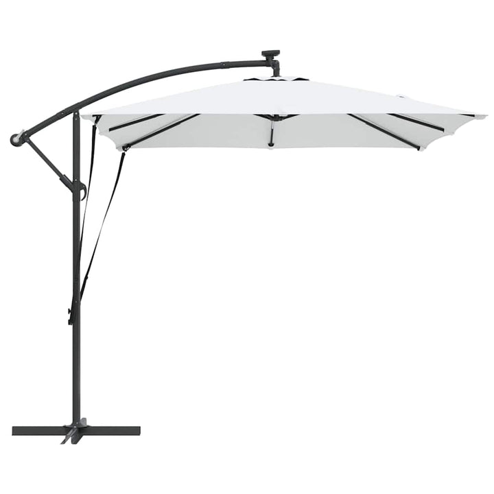 Parasol Sandfarvet 249 x 249 x 250 cm Polyester og Aluminium