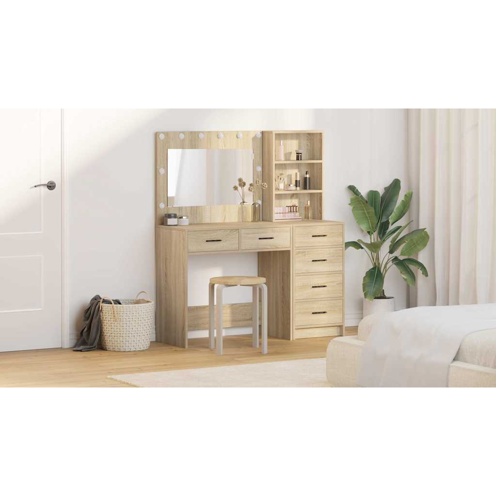 Klædeskab med skuffe Brun 78.5 x 41 x 135 cm Konstrueret træ
