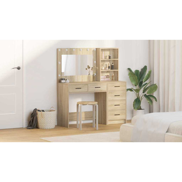 Klædeskab med skuffe Brun 78.5 x 41 x 135 cm Konstrueret træ