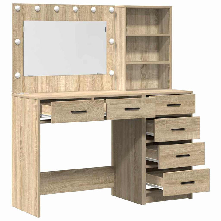 Klædeskab 2 stk. Brun 78.5 x 41 x 135 cm Konstrueret træ