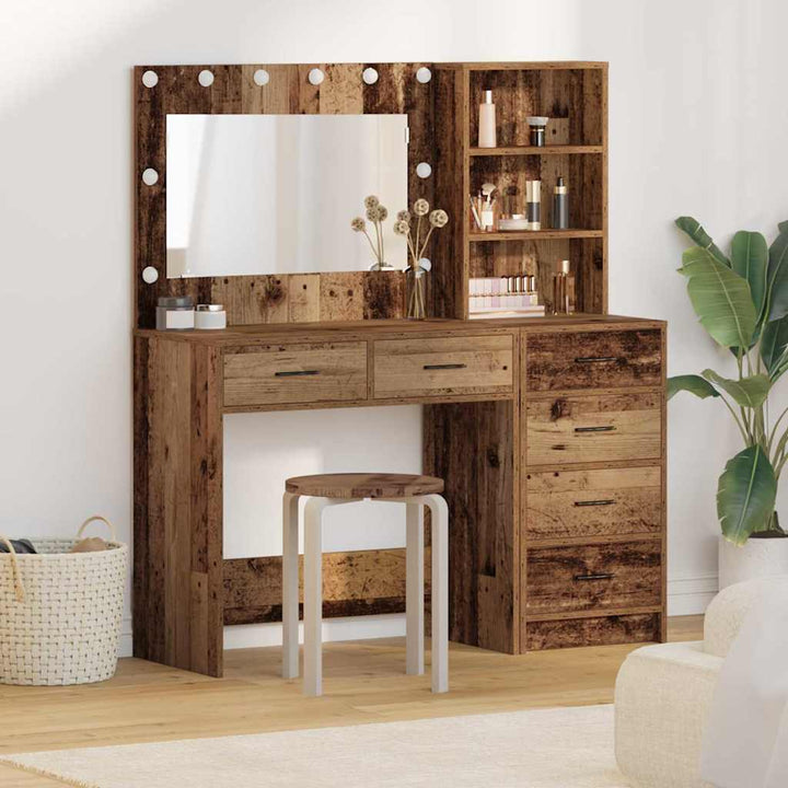 Klædeskab 2 stk. Brun 78.5 x 41 x 135 cm Konstrueret træ