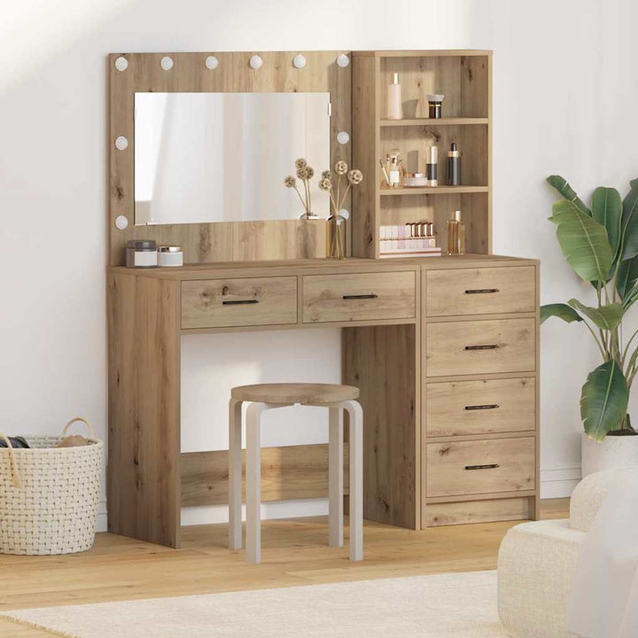 Klædeskab 2 stk. Brun 78.5 x 41 x 135 cm Konstrueret træ