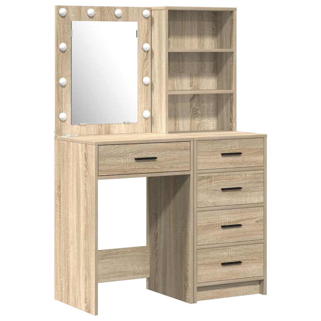 Klædeskab 2 stk. Brun 50 x 41 x 135 cm Konstrueret træ