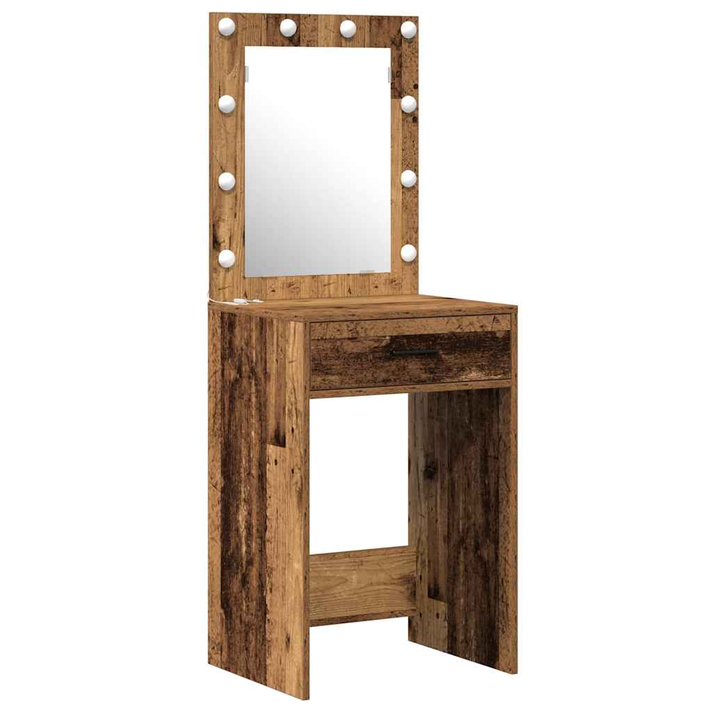 Klædeskab Brun 50 x 41 x 135 cm Konstrueret træ