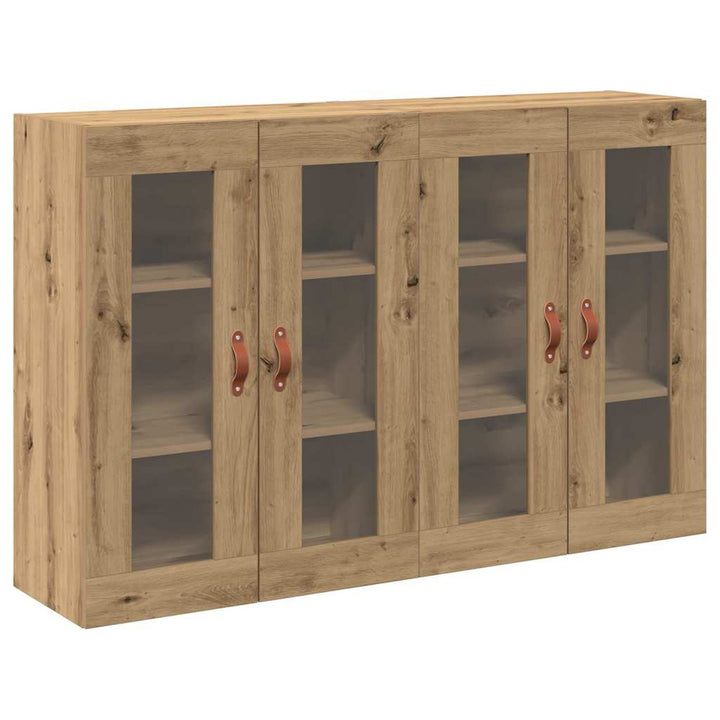 Væggeskabe 2 pcs Artisan Egetræ 69,5 x 34 x 90 cm