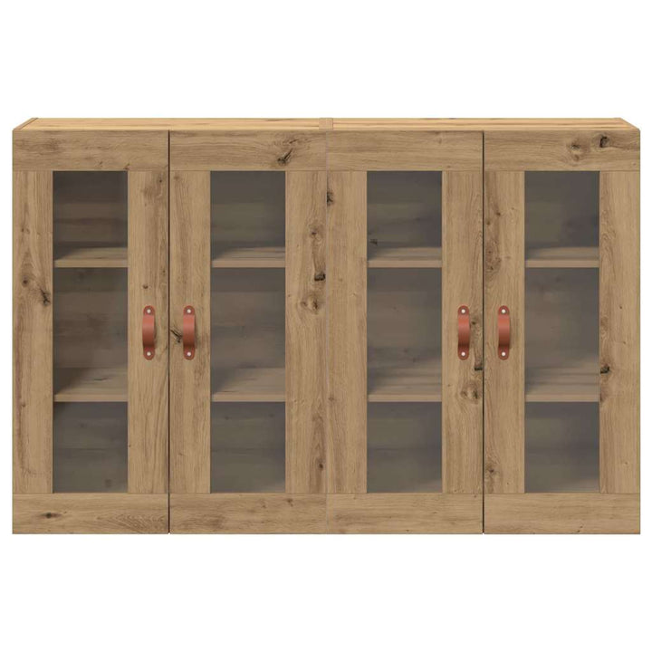 Væggeskabe 2 pcs Artisan Egetræ 69,5 x 34 x 90 cm
