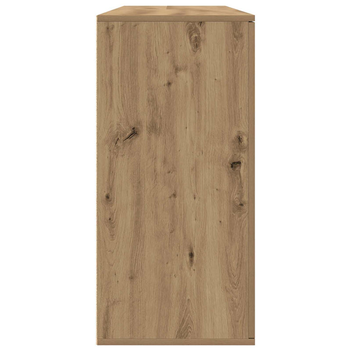 Sideboard 2 pcs Artisan Egetræ 79 x 38 x 80 cm Konstrueret træ