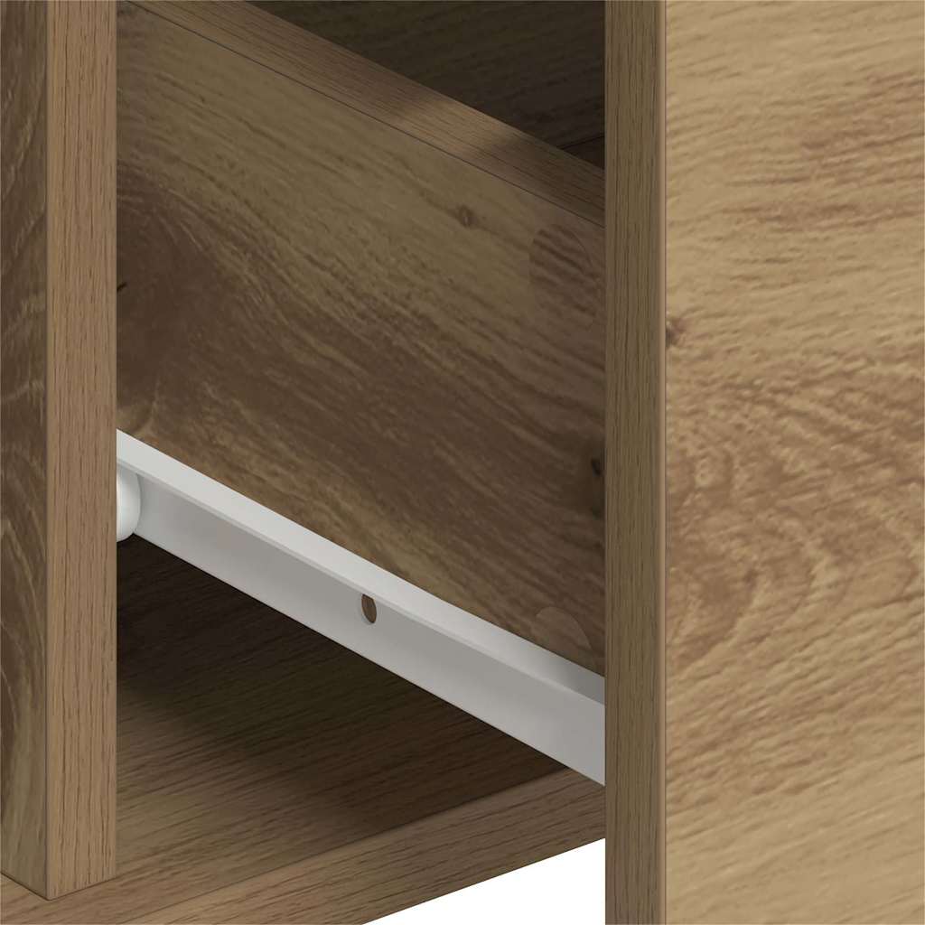 Sideboard 2 pcs Artisan Egetræ 60 x 31 x 84 cm Konstrueret træ