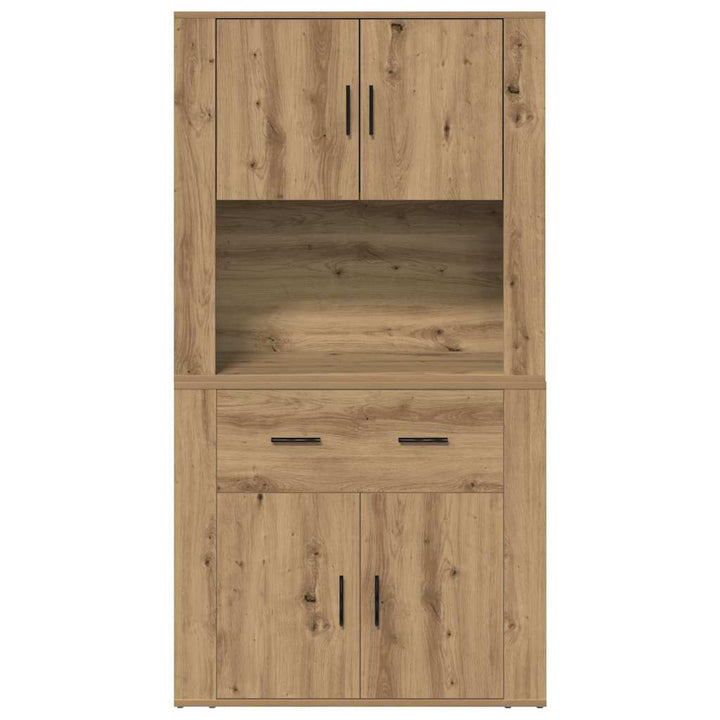 Højskab med skuffe artisan eg 80 x 33 x 150 cm Konstrueret træ