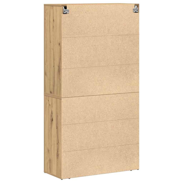 Highboard Artisan Egetræ 80 x 33 x 150 cm Konstrueret træ
