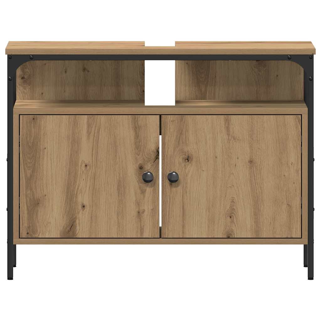 Badeværelsesmøbel sæt 3 stk. Brun 80 x 30 x 60 cm