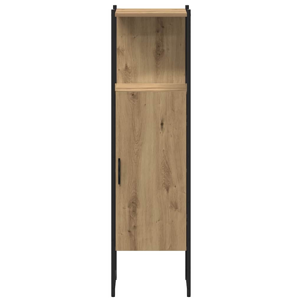Badeværelsesmøbel sæt 3 stk. Brun 33 x 33 x 120,5 cm