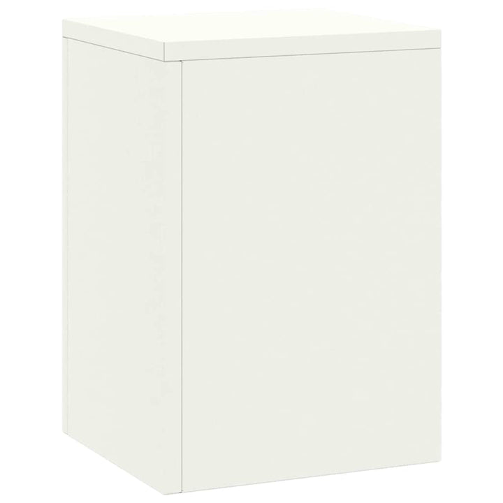 Planteholder 2 pcs Hvid 24 x 24 x 35 cm Stål