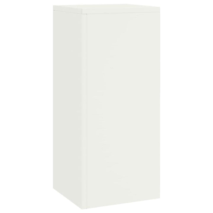 Planteholder 2 pcs Hvid 24 x 24 x 55 cm Stål