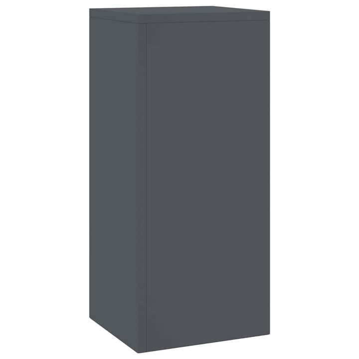 Planteholder 2 pcs Antracit 24 x 24 x 55 cm Stål