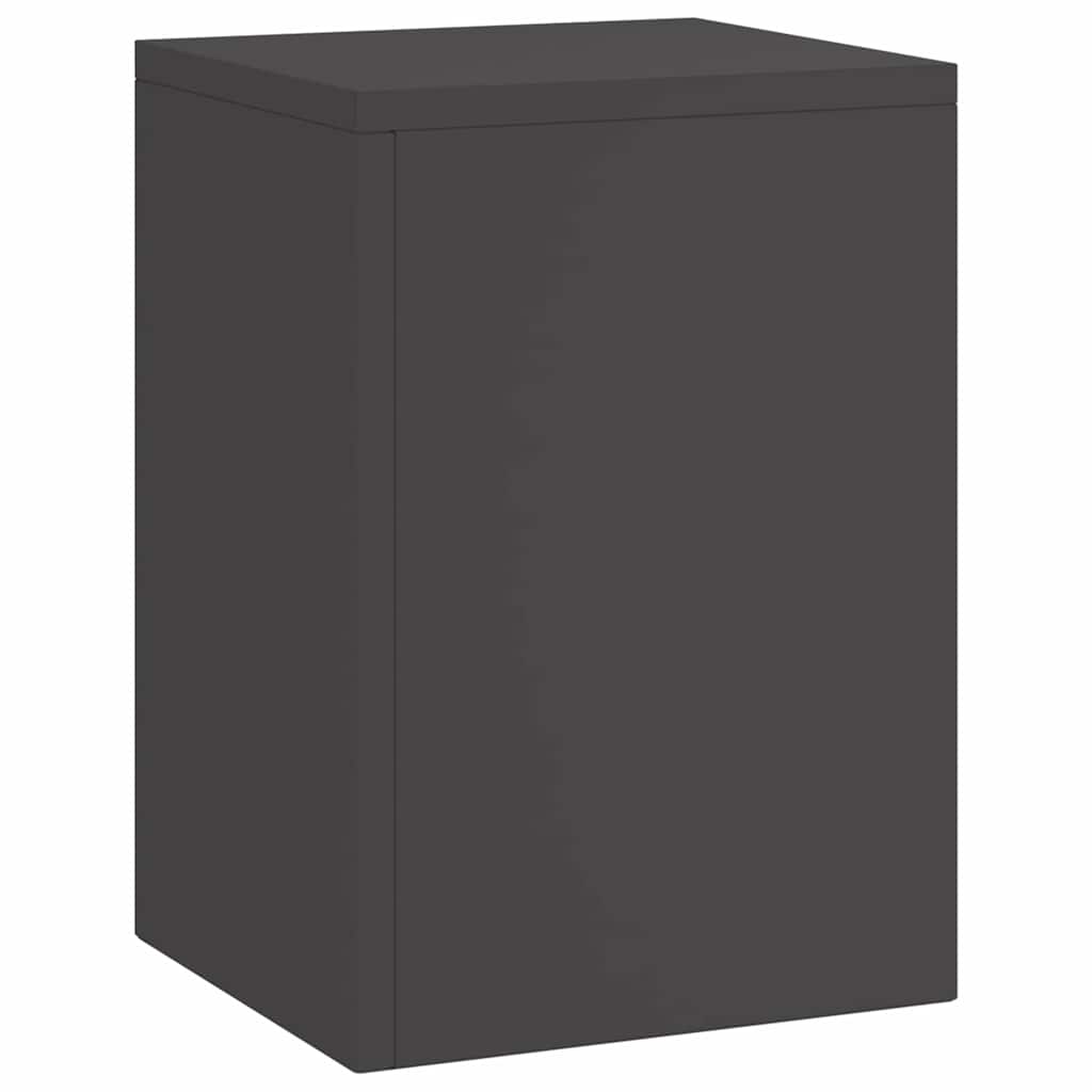 Planteholder 3 pcs Sort Stål