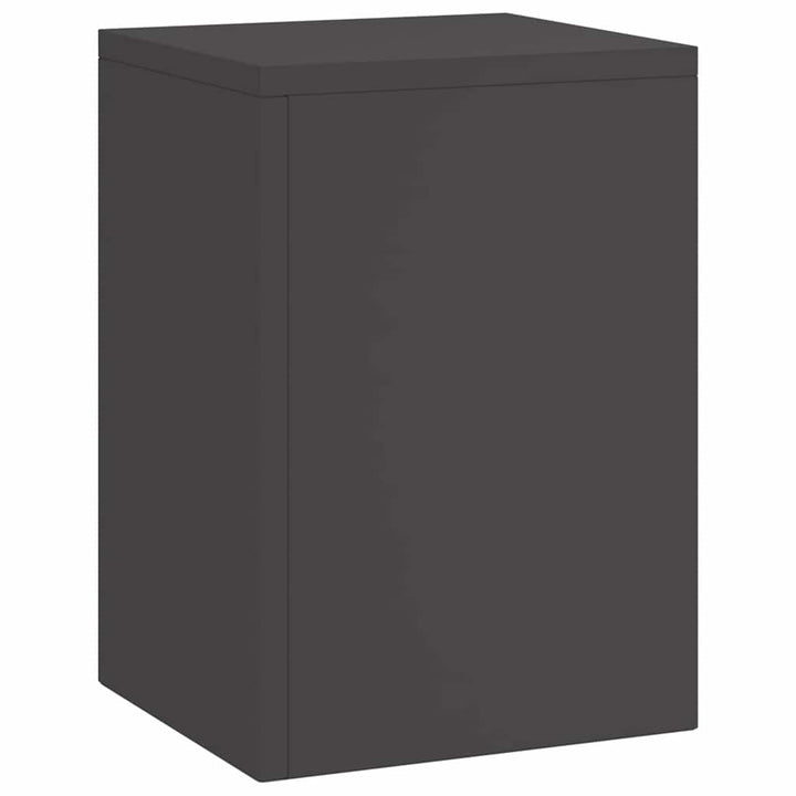 Planteholder 3 pcs Sort Stål
