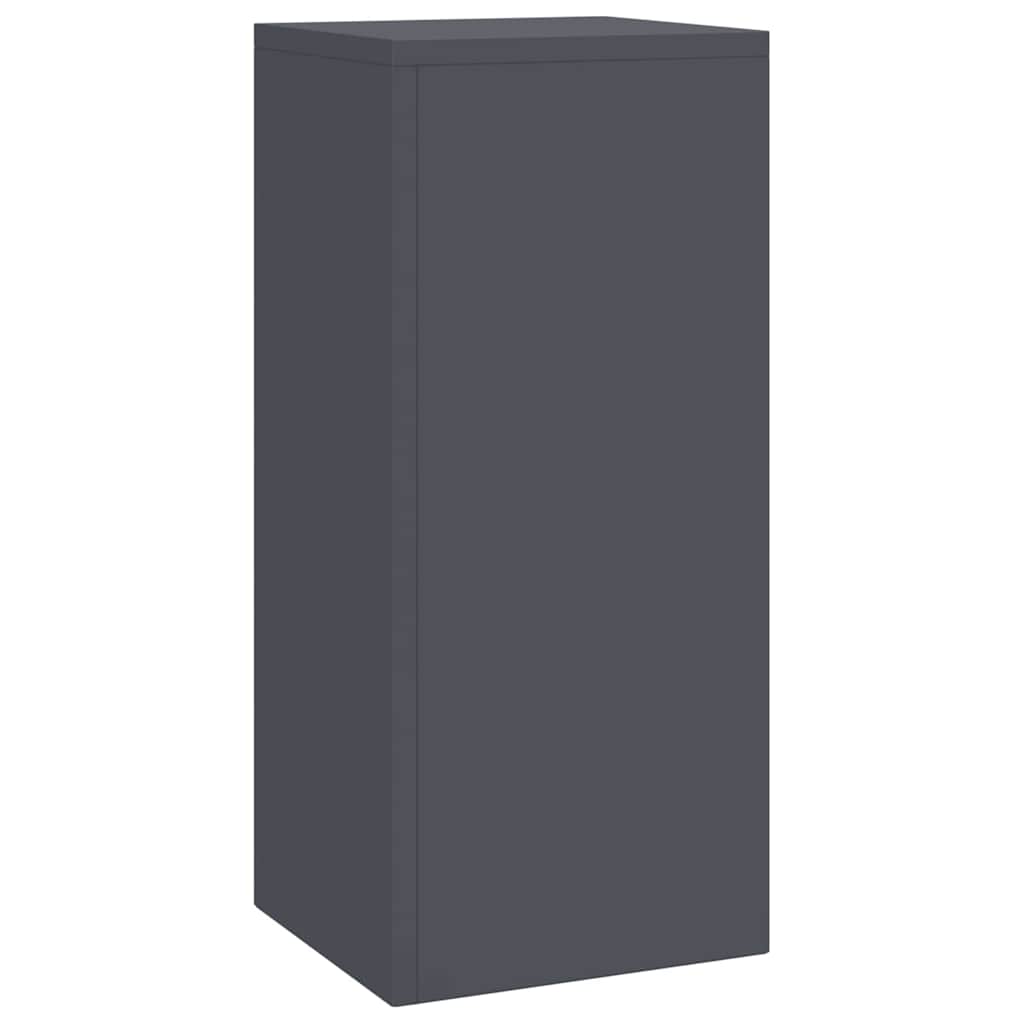 Planteholder 3 pcs Antracit Stål
